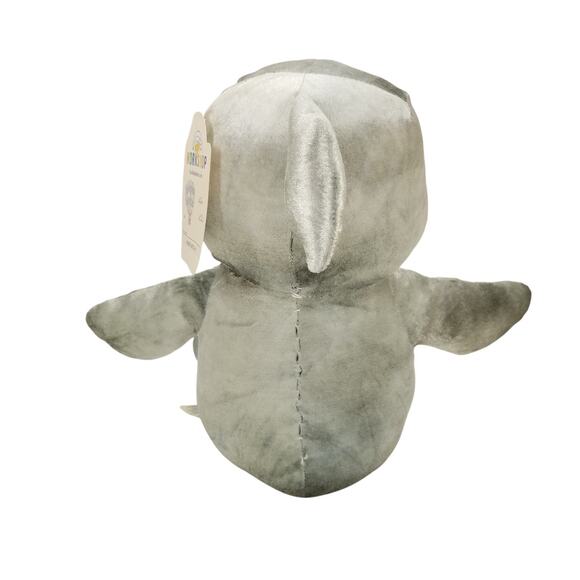 Build A Bear BAB Toothy Shark Plush 2023 Gray Stuffed Animal Great White Toy - Picture 3 of 13